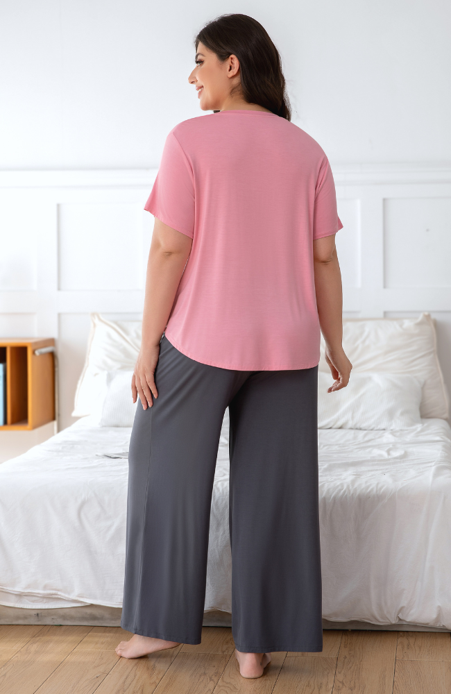 Wide Leg Bamboo Pants