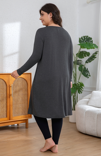 Long Sleeve Bamboo Pocket Dress
