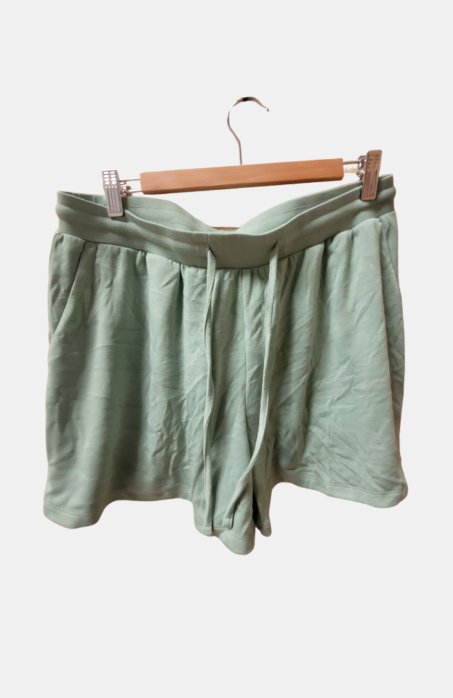 Sample: Bamboo/Polyester Fleecy Shorts (L/14)