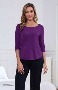 Mid Sleeve Bamboo Tee