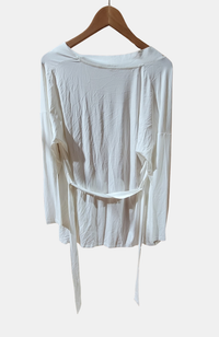 Sample: Light Bamboo Cardigan with Belt (L)