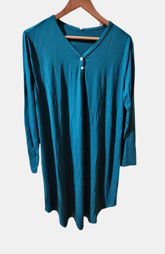 Sample: Midi Bamboo Button Nightie (L)