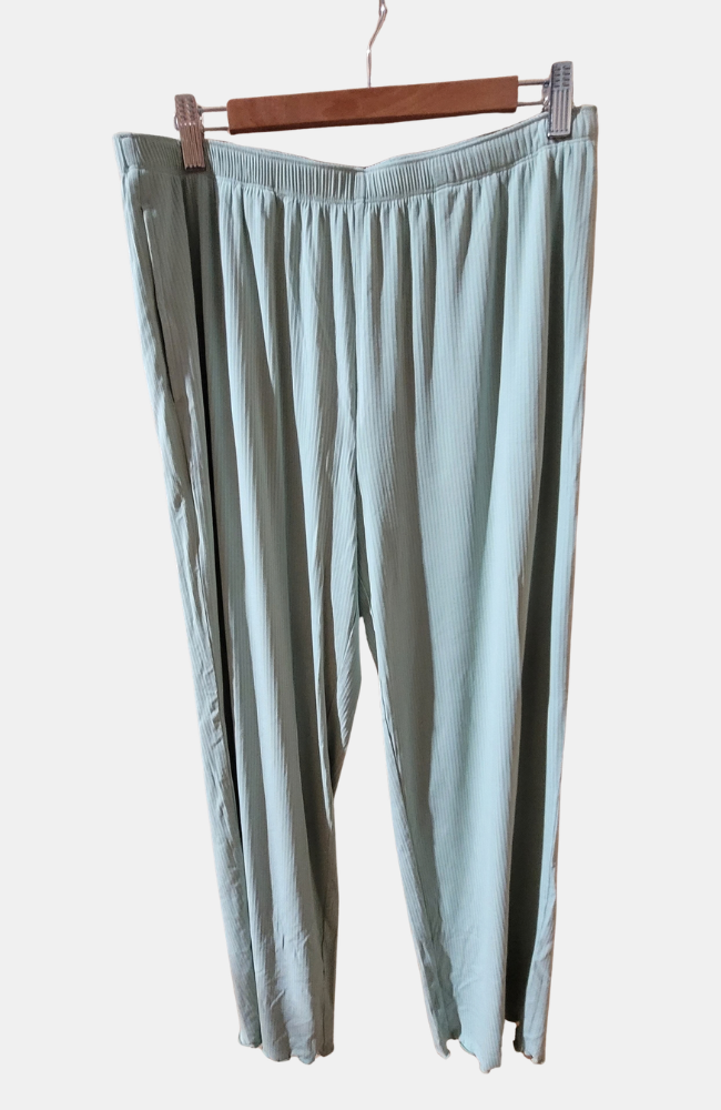 Sample: Soft Ribbed Long Bamboo PJs (L)