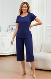 Bamboo Capri Pyjama Set