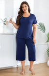Bamboo Capri Pyjama Set