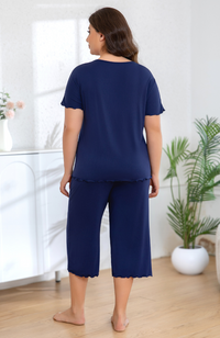 Bamboo Capri Pyjama Set