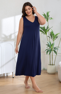 Bamboo Midi Pocket Dress