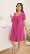 Bamboo Pleat Front Nightie