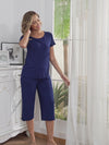Bamboo Capri Pyjama Set