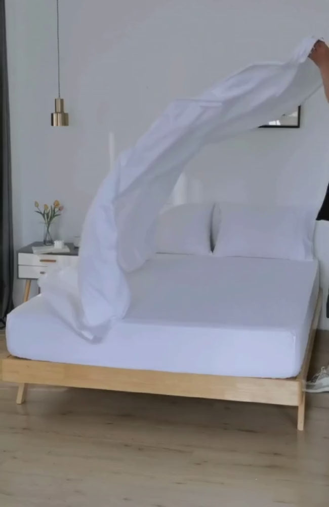 100% Bamboo Sheet Sets - Pure White