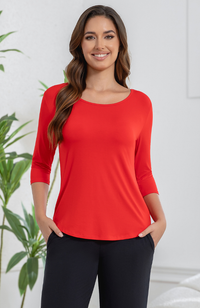 Mid Sleeve Bamboo Tee