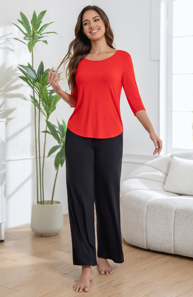 Mid Sleeve Bamboo Tee