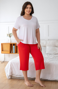 Bamboo Capri Pants
