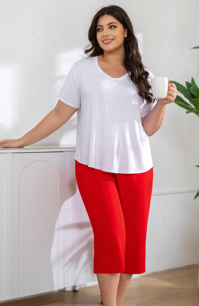 Bamboo Capri Pants