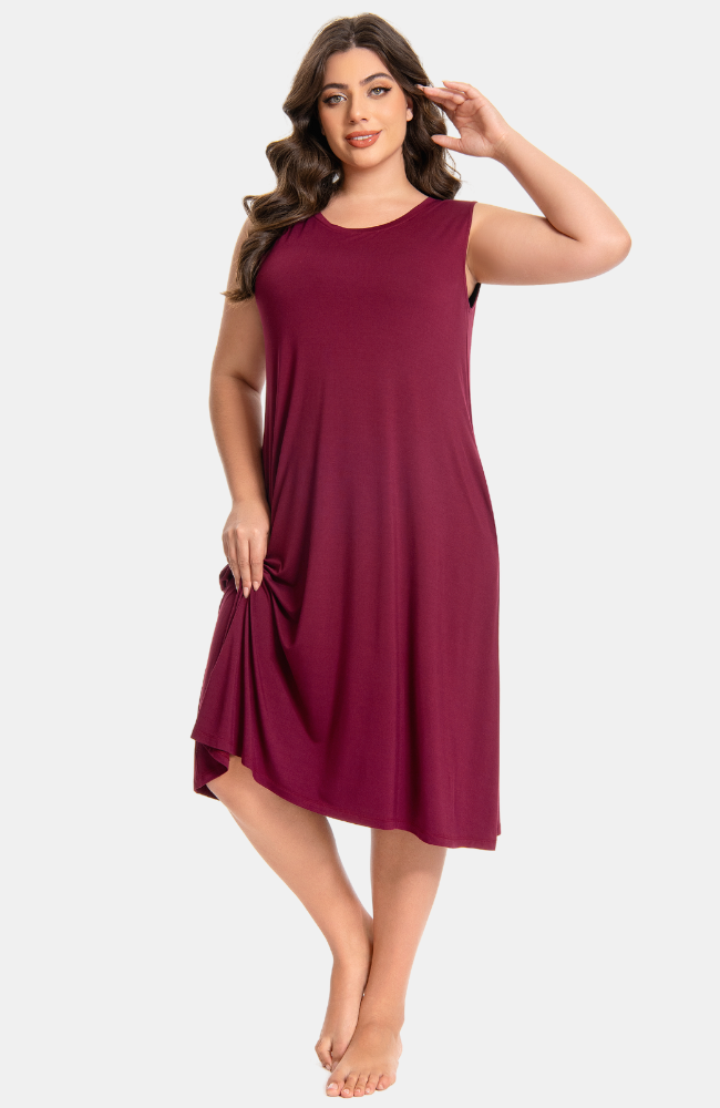 Sleeveless Bamboo Pocket Dress