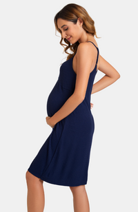 Ribbed Bamboo Maternity Slip