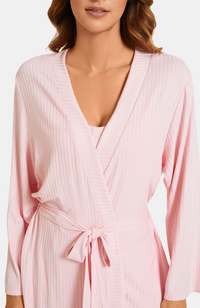 Ribbed Bamboo Robe