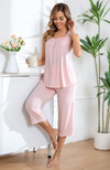 Soft Ribbed Bamboo PJ Set