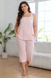 Soft Ribbed Bamboo PJ Set