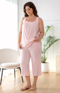 Soft Ribbed Bamboo PJ Set