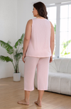 Soft Ribbed Bamboo PJ Set
