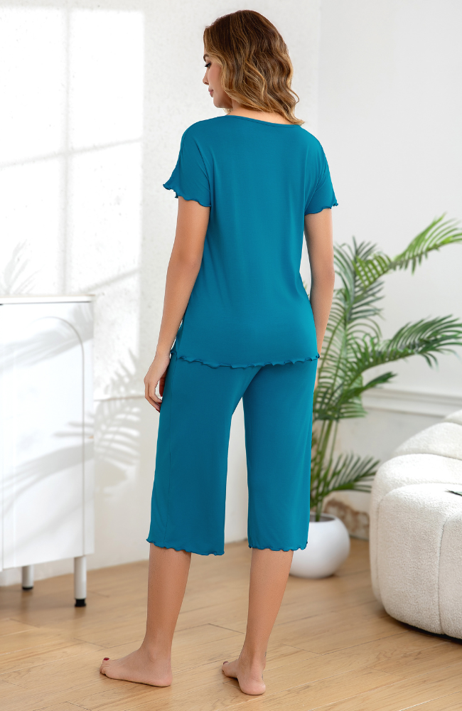 Bamboo Capri Pyjama Set
