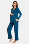 Long Sleeve Bamboo Maternity PJs