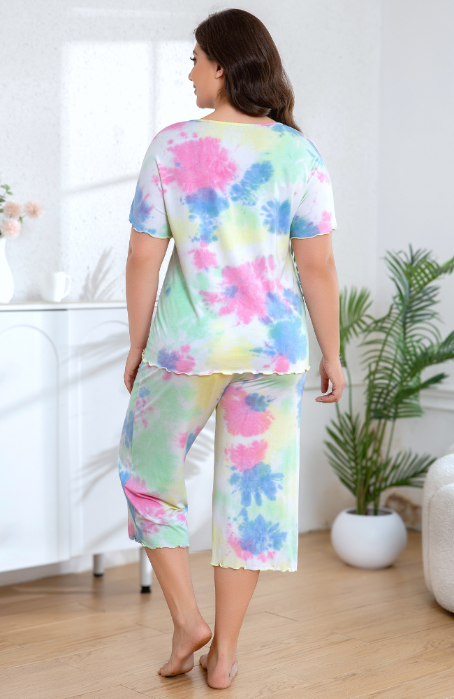 Bamboo Capri Pyjama Set