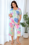 Bamboo Capri Pyjama Set