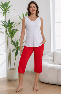 Bamboo Capri Pants