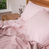 100% bamboo pillowcase set - Pale Pink