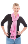 Candy Pink 100% Bamboo Scarf