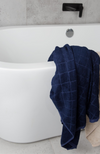 Blue Bamboo Bath Towels 