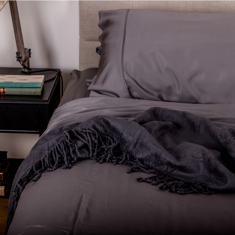 100% bamboo sheet set - Charcoal