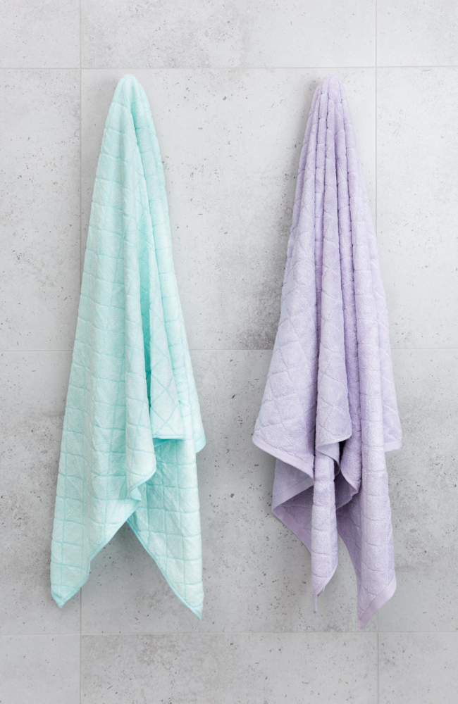 Pastel Bamboo Bath Towels 